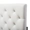 Baxton Studio Viviana Faux Leather Upholstered Button-tufted Full Size Headboard 120-6453 - alternate 2